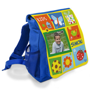 Kinder-Rucksack mit bedruckbarer Lasche
