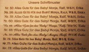 Frühstücksbrett Eiche geölt